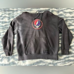 Grateful Dead Black Hoodie Size Medium
